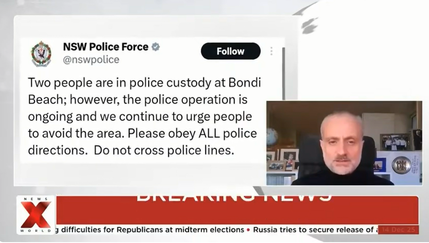 Terror Attack Against Jews in Sydney (NewsX World) Terror Attack Against Jews in Sydney (NewsX World)