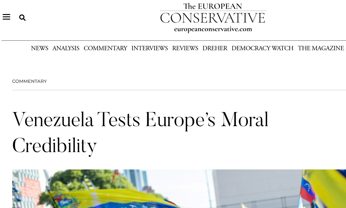 Venezuela Tests Europe