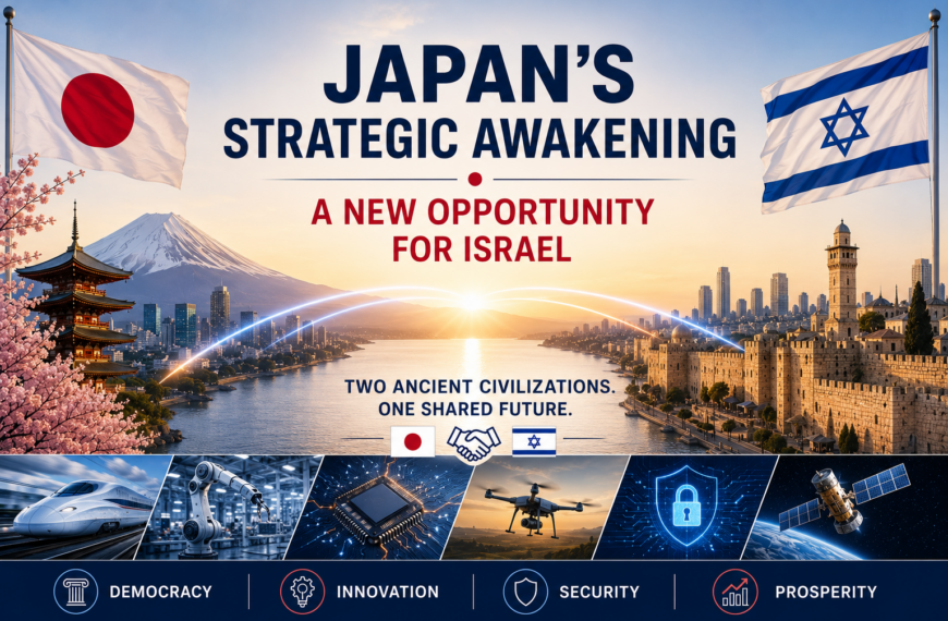Japan’s Strategic Awakening (Jerusalem Post)